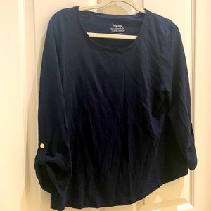 Chico’s The Ultimate Tee  , navy